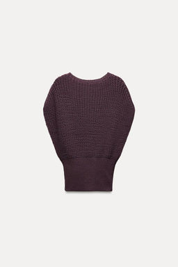 CHUNKY KNIT TOP - Zara фото 4
