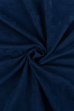 Ткань искусственная замша HT-9070S 115 г/кв.м ФАСОВКА 200 см х 140 см 100% полиэстер №02 NAVY