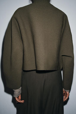 KNIT ZIP-UP JACKET - Zara фото 6