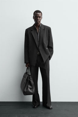 FLOWING SUIT TROUSERS