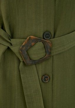 Платье-рубашка с поясом - Incity фото 7