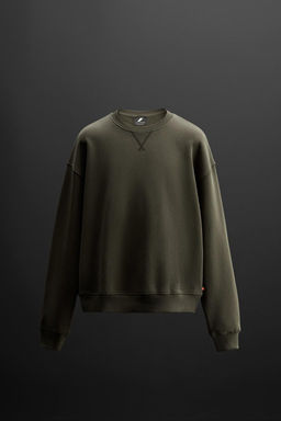 ROUND NECK SWEATSHIRT - Zara фото 6