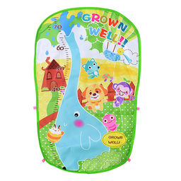 Коврик развивающий "Забавные друзья" с ростомером, в коробке
