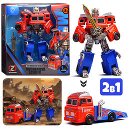 Робот трансформирующийся в грузовик, в коробке