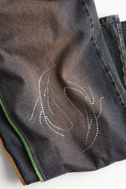 Loose Jeans con strass - H&m фото 13