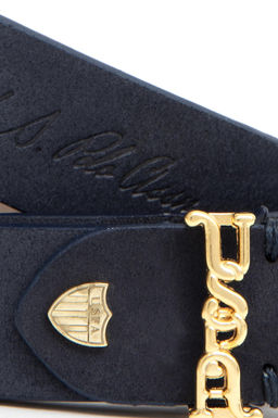 Женский темно-синий ремень Неожиданная скидка в корзине - U.s. polo assn фото 4