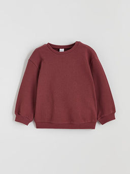 Basic Uzun Kollu Erkek Bebek Sweatshirt 3l?