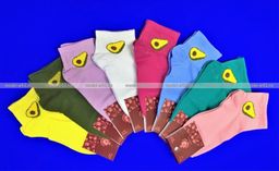 Цена за 10 пар. ЦВЕТНЫЕ НОСКИ женские АВОКАДО ECONOM 36-41 (фактически 36-40) - For you фото 3