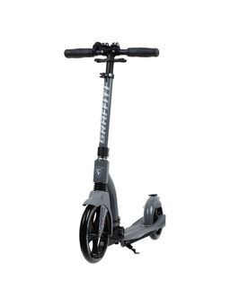 Самокат городской GRAFFITI Cross 230, колёса PU 230/180 мм, с передним амортизатором, ABEC 9 Carbon