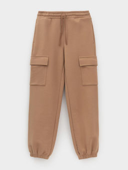 КР 400854/коричневый 1038 к586 брюки для мал