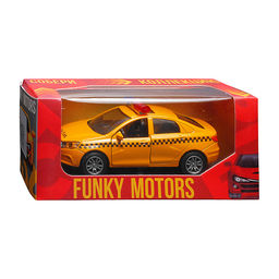Такси инерционная машинка вид А die-cast , 1:32