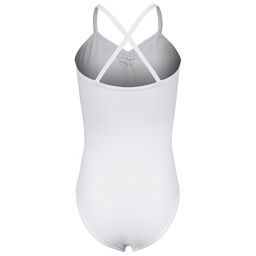 Купальник гимнастический Grace Dance, на тонких бретелях, р. 42, цвет белый  фото 4