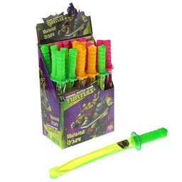 Цена за 3 шт. Мыльные пузыри «Меч», Черепашки Ниндзя, 120 мл