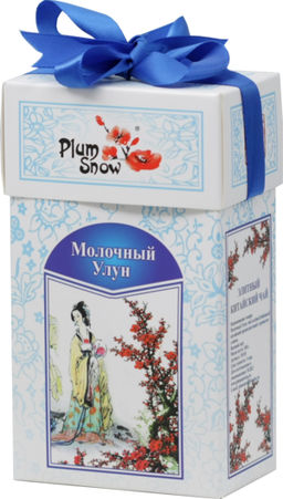 PLUM SNOW. Молочный улун 100 гр. карт.пачка