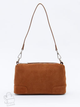 Сумка женская кожаная 5555PEF brown Polina&Eiterou