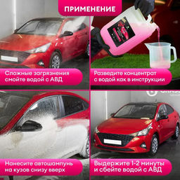 GRASS Active Foam Effect автошампунь всесезонный 23,5кг фото 2