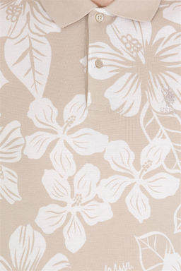 U. S. Polo Assn Мужская футболка с воротником-поло Stone - U.s. polo assn фото 14