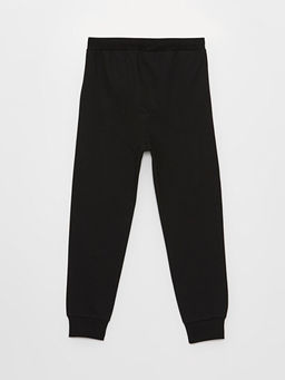 Beli Lastikli Bask?l? Erkek ?ocuk Jogger E?ofman Alt? - Waikiki фото 3