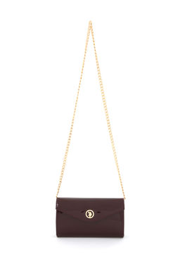 Женская бордово-красная сумка из лакированной кожи - U.s. polo assn фото 6