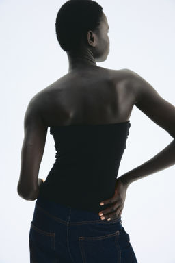 Top de tubo interlock - H&m фото 4