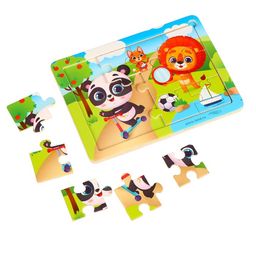 Пазл Весело играем, 15 х 11 см - Лесная мастерская фото 10