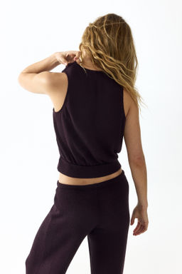 Top cruzado en punto - H&m фото 6