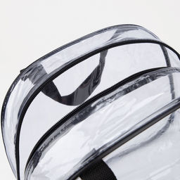 Косметичка на молнии, цвет прозрачный/чёрный - Simaland фото 5