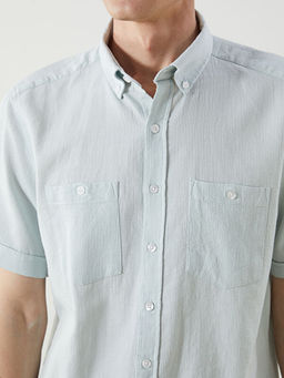 Regular Fit Erkek Dokulu G?mlek