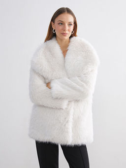 Ceket Yaka Oversize Kad?n K?rk Mont