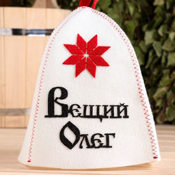 Шапка для бани с аппликацией Вещий Олег - Simaland фото 2