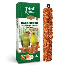 TRIOL лаком.д/попуг. с медом и яйцом 3в1 1/10 КФ 50161005