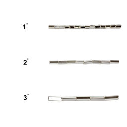 Бисер Чехия BUGLES 351-22001 1 25.4 мм 50 г