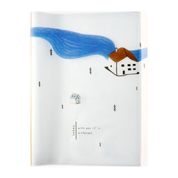 Папка формат А4, с 60 прозрачными файлами, Река МИКС Река - Calligrata фото 5