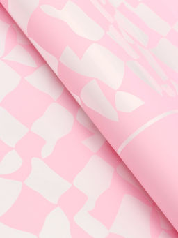 Цена за 20 шт. Плёнка флористическая для цветов и букетов, розовая, 57×57 см