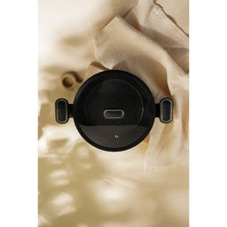 Кастрюля-жаровня SL Home, d=24 см, h=6.5 см, с крышкой, антипригарное покрытие, индукция, алюминий, чёрная