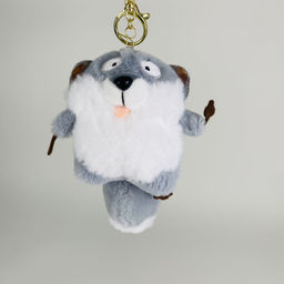 Мягкая игрушка брелок Белка пухлая 15 см в ассортименте - Storyland фото 4