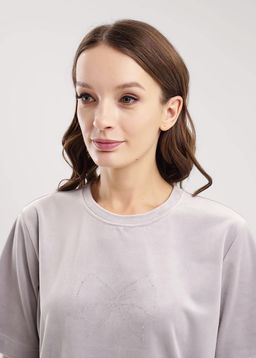 Джемпер женский для дома Велюр - Clever wear фото 2