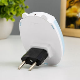 Ночник «Ушки» LED 1 Вт бело-голубой 7×5×8 см RISALUX