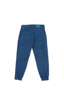 Кобальтовые брюки чинос для мальчиков - U.s. polo assn фото 3