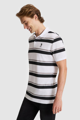 Erkek Siyah Regular Fit Polo Yaka Ti__rt
