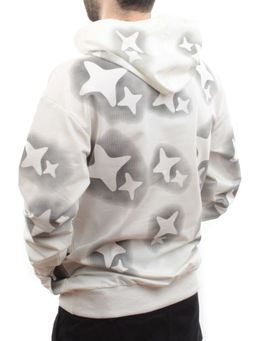 11027 WHITE Толстовка мужская (75% хлопок, 20% полиэстер, 5% спандекс)