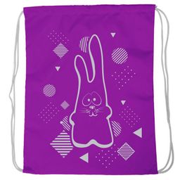 SM-205 Мешок-рюкзак "Rabbit" (фиолетовый)