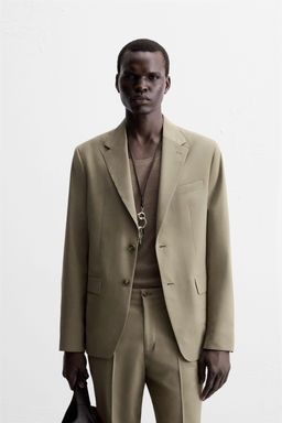 TEXTURED SUIT BLAZER - Zara фото 2