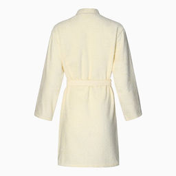 Халат махровый женский «Экономь и Я», размер 50-52, хлопок 100%, молочный