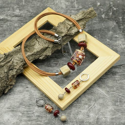 Серьги из муранского стекла DESIRE LS3311