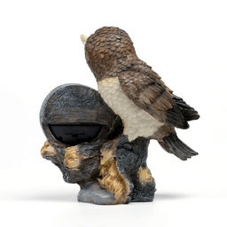 Часы настольные интерьерные «Сова», 17×10×19 см, циферблат d=6 см