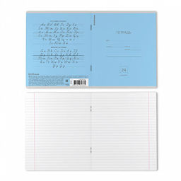 Цена за 160 шт. Тетрадь школьная ученическая ErichKrause Классика желтая, 24 листа, линейка (в плёнке по 10 шт.)  фото 19