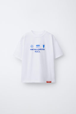 CAMISETA ESTAMPADA UEFA CHAMPIONS LEAGUE ® / Blanco