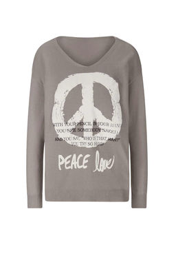 Пуловер, серо-бежевый - Heine фото 2