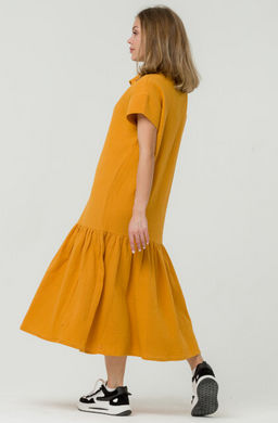 МУСЛИН, Платье на пуговицах - Knitka wear фото 8